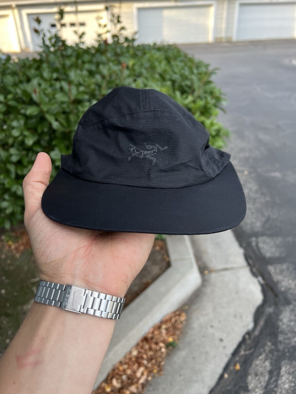 Arc’teryx Norvan Hat Black S/M Lightweight Trail Running Cap